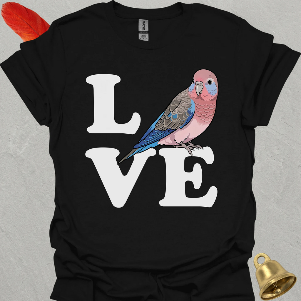 Bourkes Parakeet Bird Love T-Shirt
