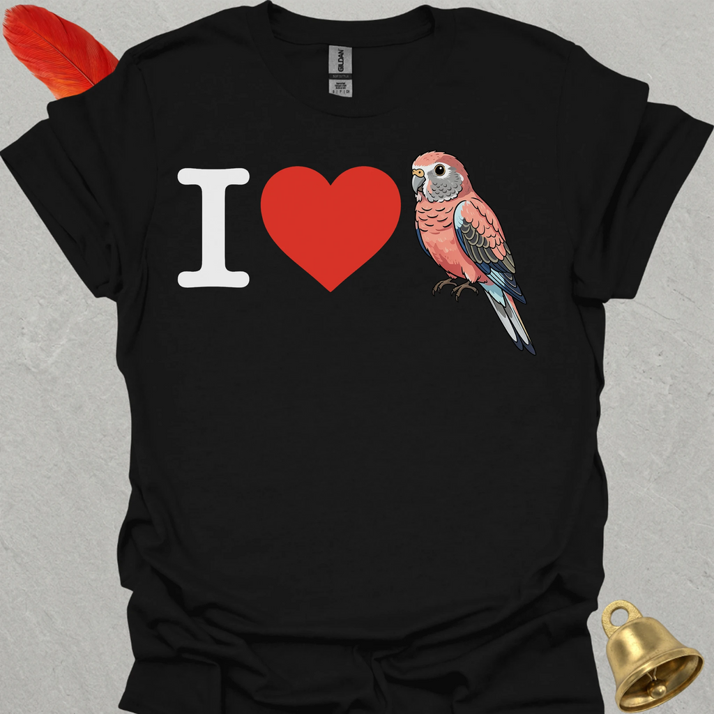 I Love Bourkes Parakeet T-Shirt