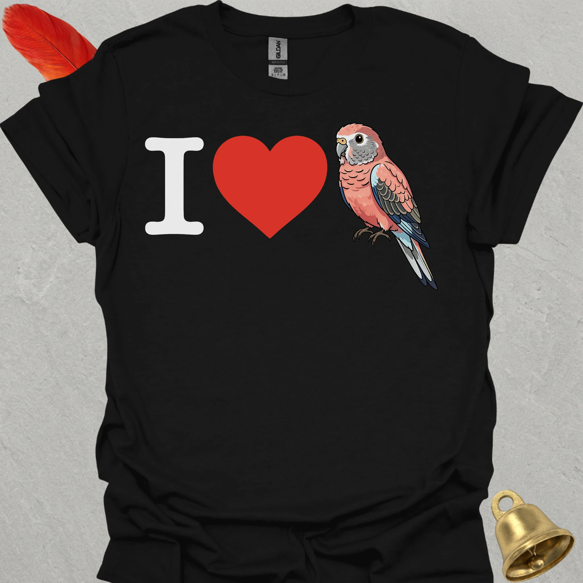 I Love Bourkes Parakeet T-Shirt