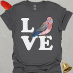 Bourkes Parakeet Bird Love T-Shirt