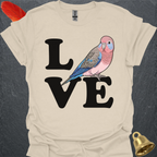 Bourkes Parakeet Bird Love T-Shirt