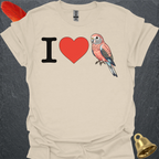 I Love Bourkes Parakeet T-Shirt