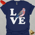 Bourkes Parakeet Bird Love T-Shirt