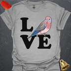 Bourkes Parakeet Bird Love T-Shirt