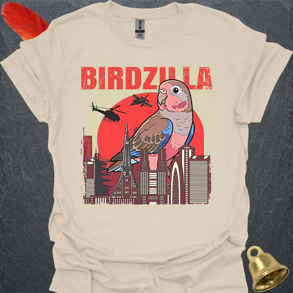 Bourkes Parakeet Birdzilla T-Shirt