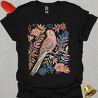 Bourkes Parakeet Boho Flower T-Shirt