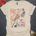Bourkes Parakeet Boho Flower T-Shirt