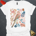 Bourkes Parakeet Boho Flower T-Shirt