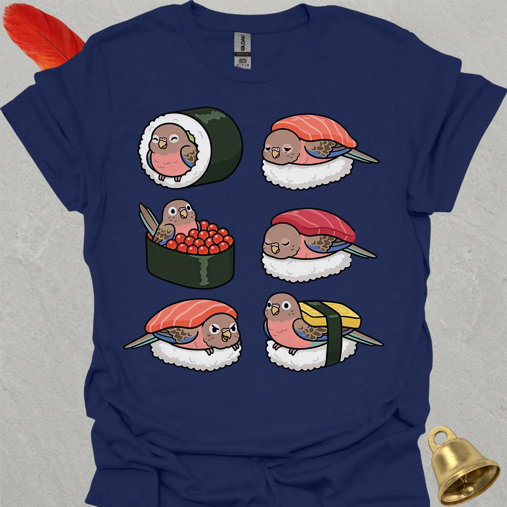 Bourkes Parakeet Sushi T-Shirt