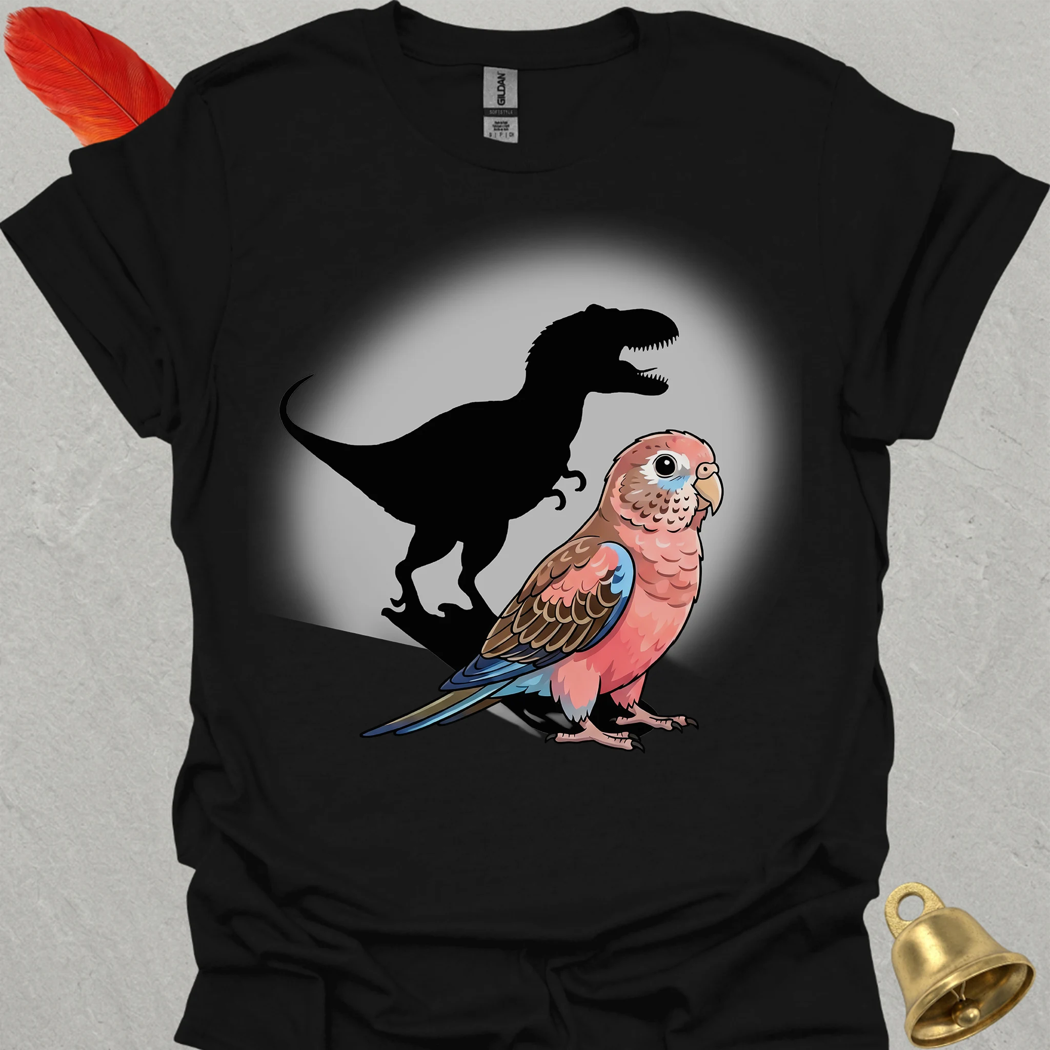 Bourkes Parakeet T-Rex T-Shirt