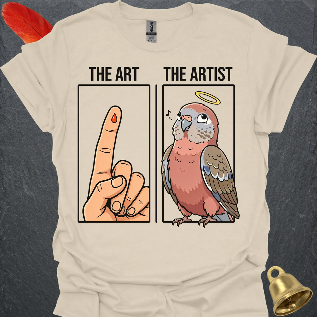 Bourkes Parakeet The Artist T-Shirt