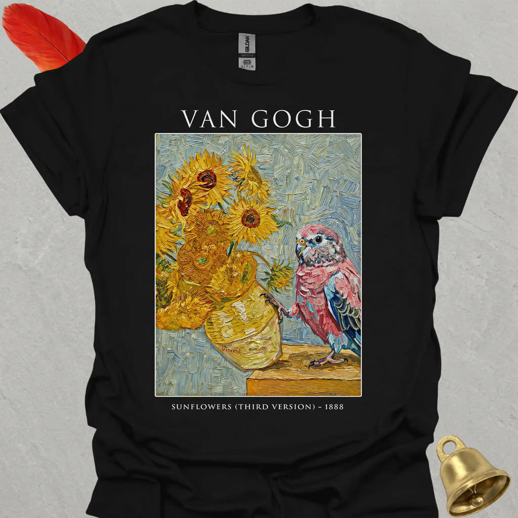 Bourkes Parakeet Van Gogh T-Shirt
