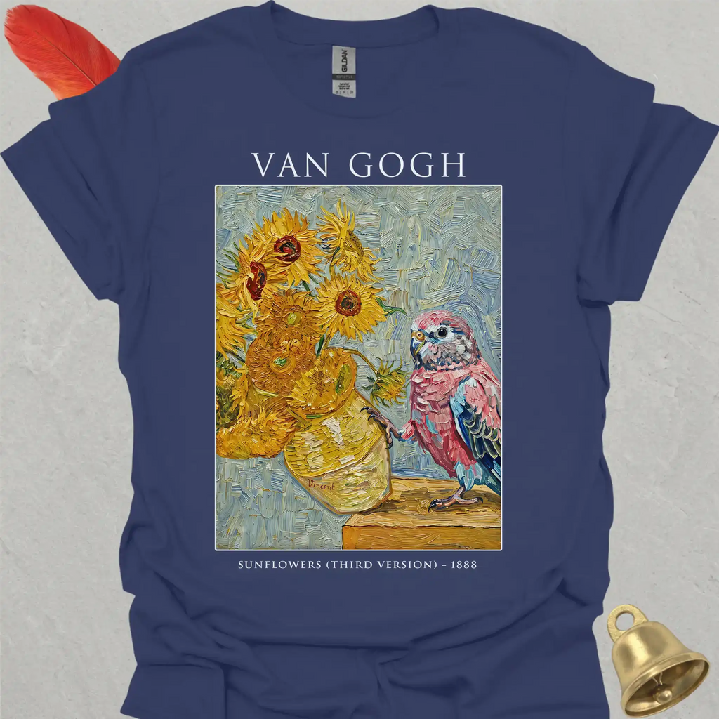 Bourkes Parakeet Van Gogh T-Shirt