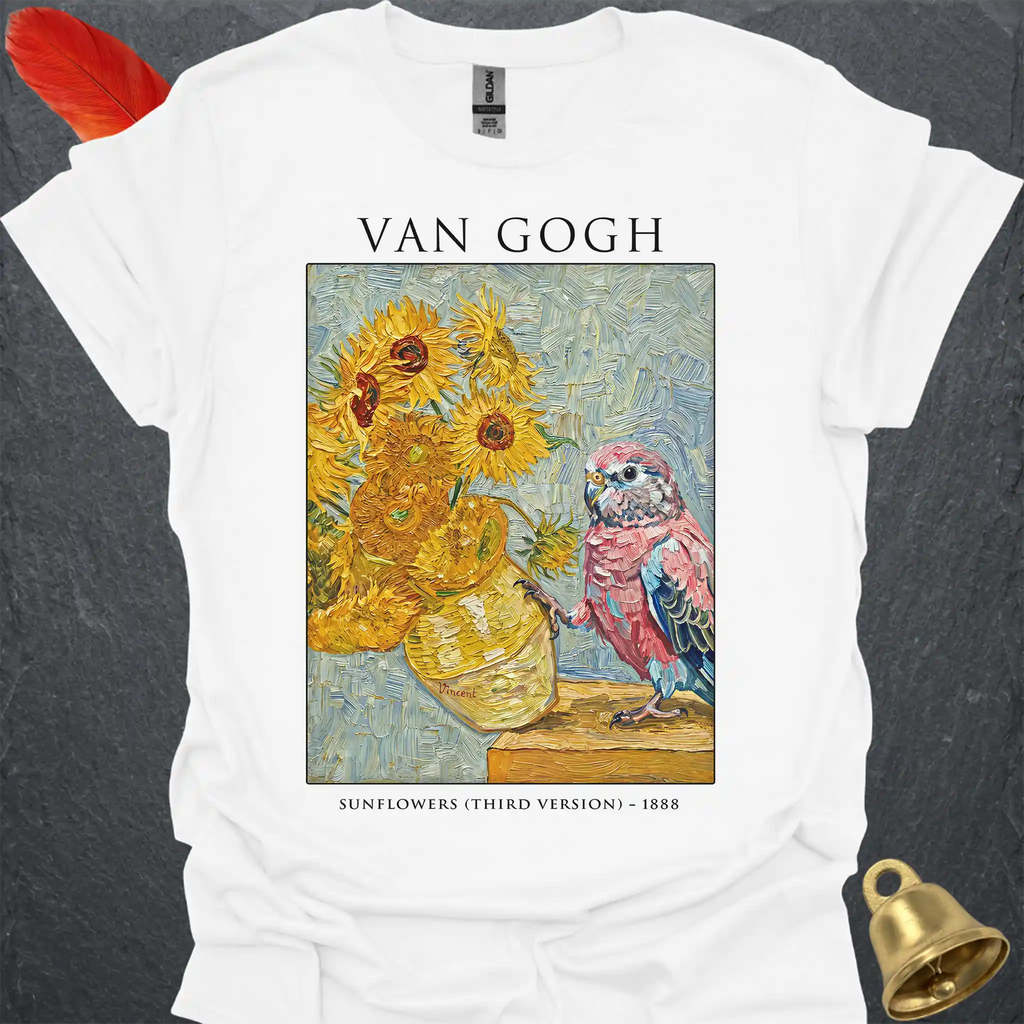 Bourkes Parakeet Van Gogh T-Shirt
