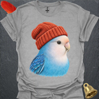Dutch Blue Lovebird Beanie T-Shirt