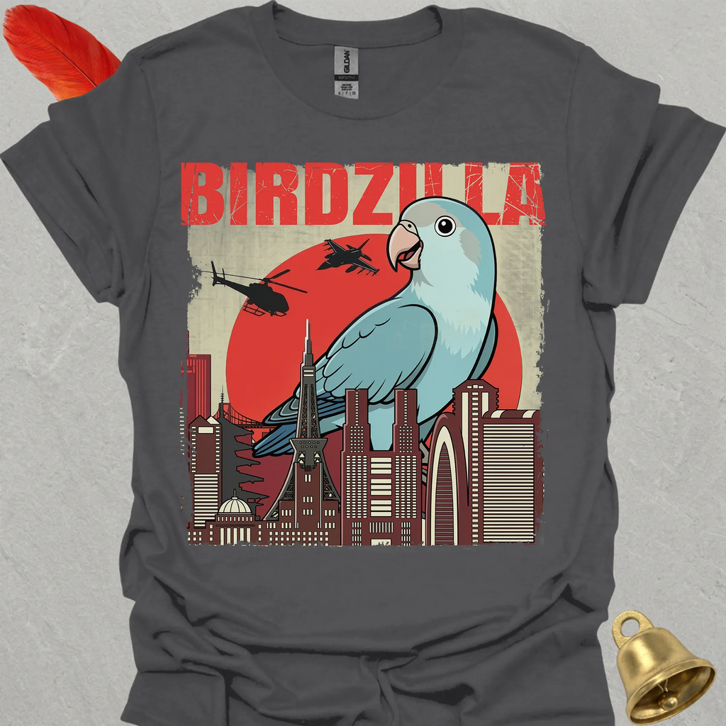 Dutch Blue Lovebird Birdzilla T-Shirt