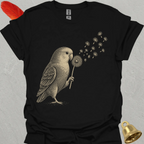 Dutch Blue Lovebird Blowing Wishes T-Shirt