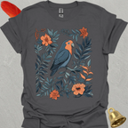 Dutch Blue Lovebird Boho Flower T-Shirt