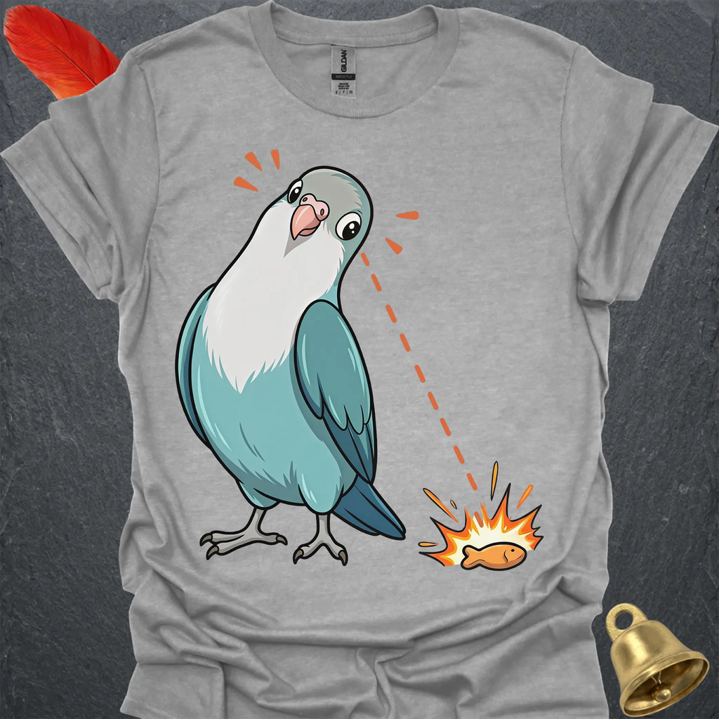 Dutch Blue Lovebird Eye on Prize T-Shirt