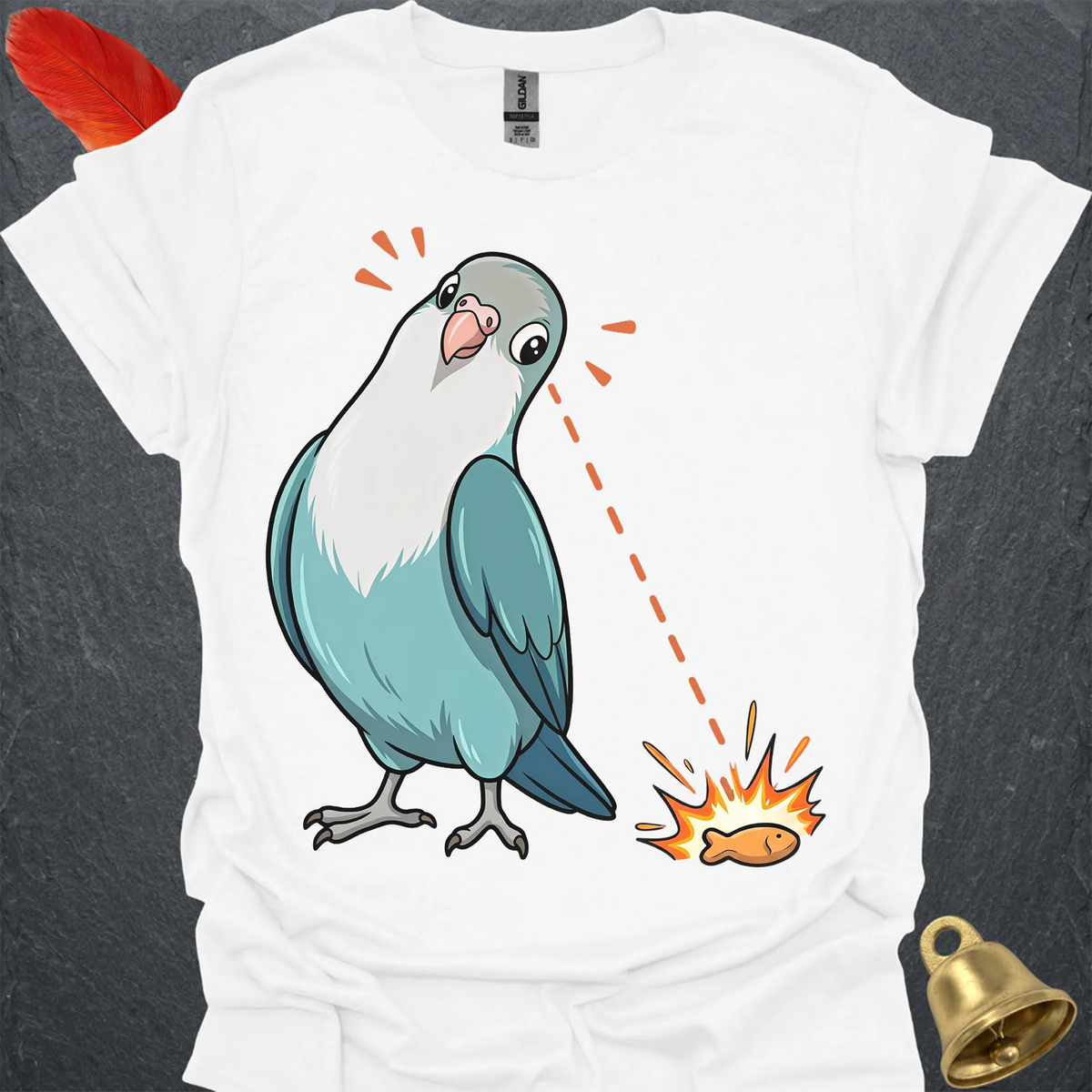 Dutch Blue Lovebird Eye on Prize T-Shirt