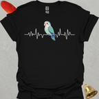 Dutch Blue Lovebird Heartbeat T-Shirt