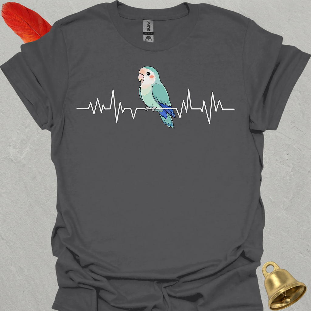 Dutch Blue Lovebird Heartbeat T-Shirt
