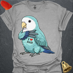 Dutch Blue Lovebird I Love Dad T-Shirt