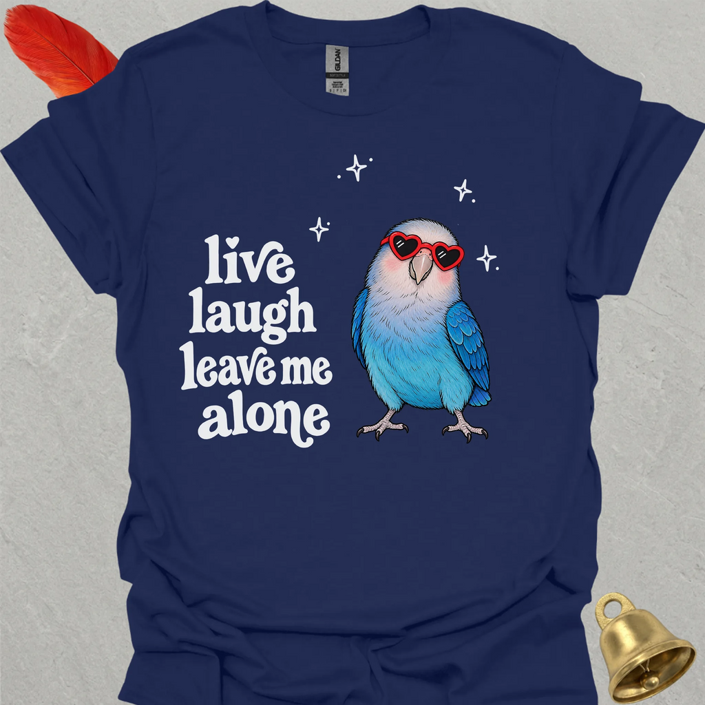 Dutch Blue Lovebird Live Laugh T-Shirt