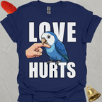 Dutch Blue Lovebird Love Hurts T-Shirt