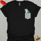 Dutch Blue Lovebird Pocket T-Shirt