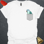 Dutch Blue Lovebird Pocket T-Shirt