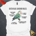Dutch Blue Lovebird Rules T-Shirt