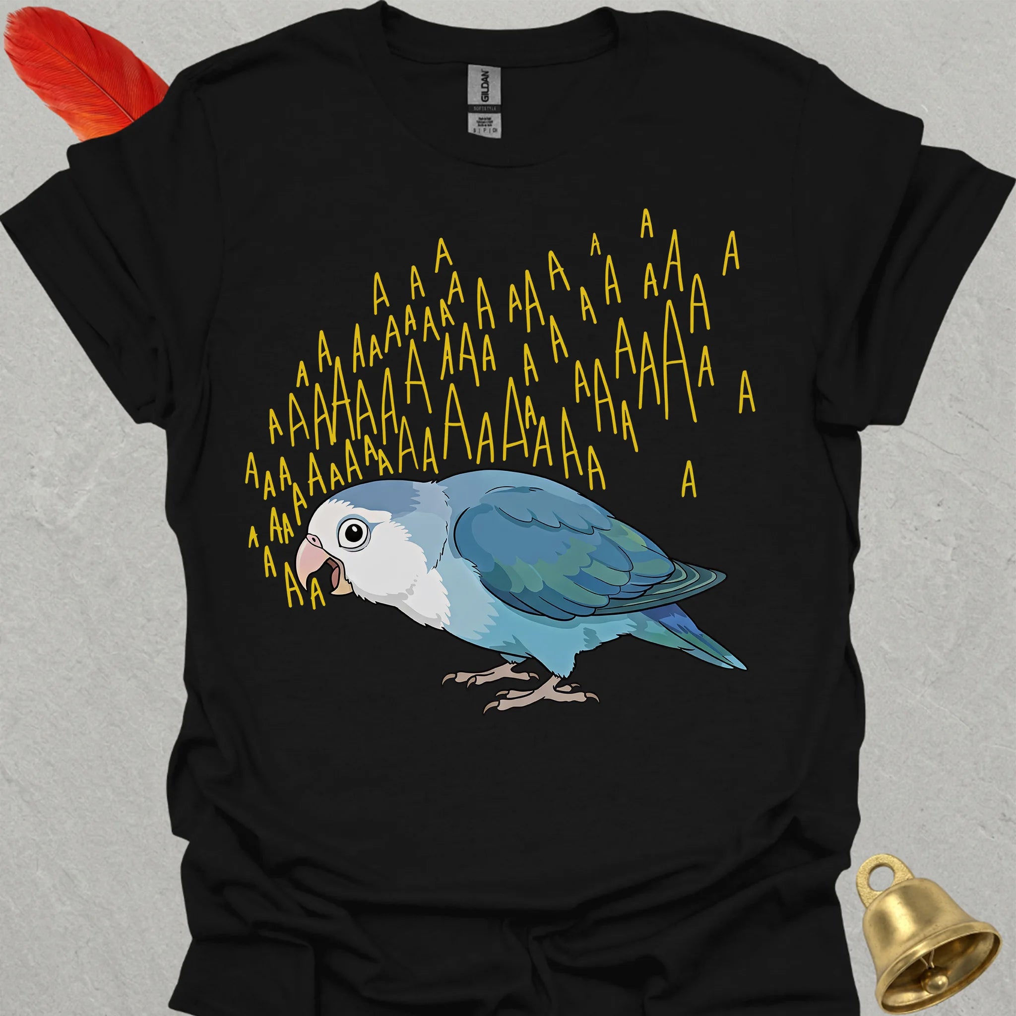 Dutch Blue Lovebird Scream T-Shirt