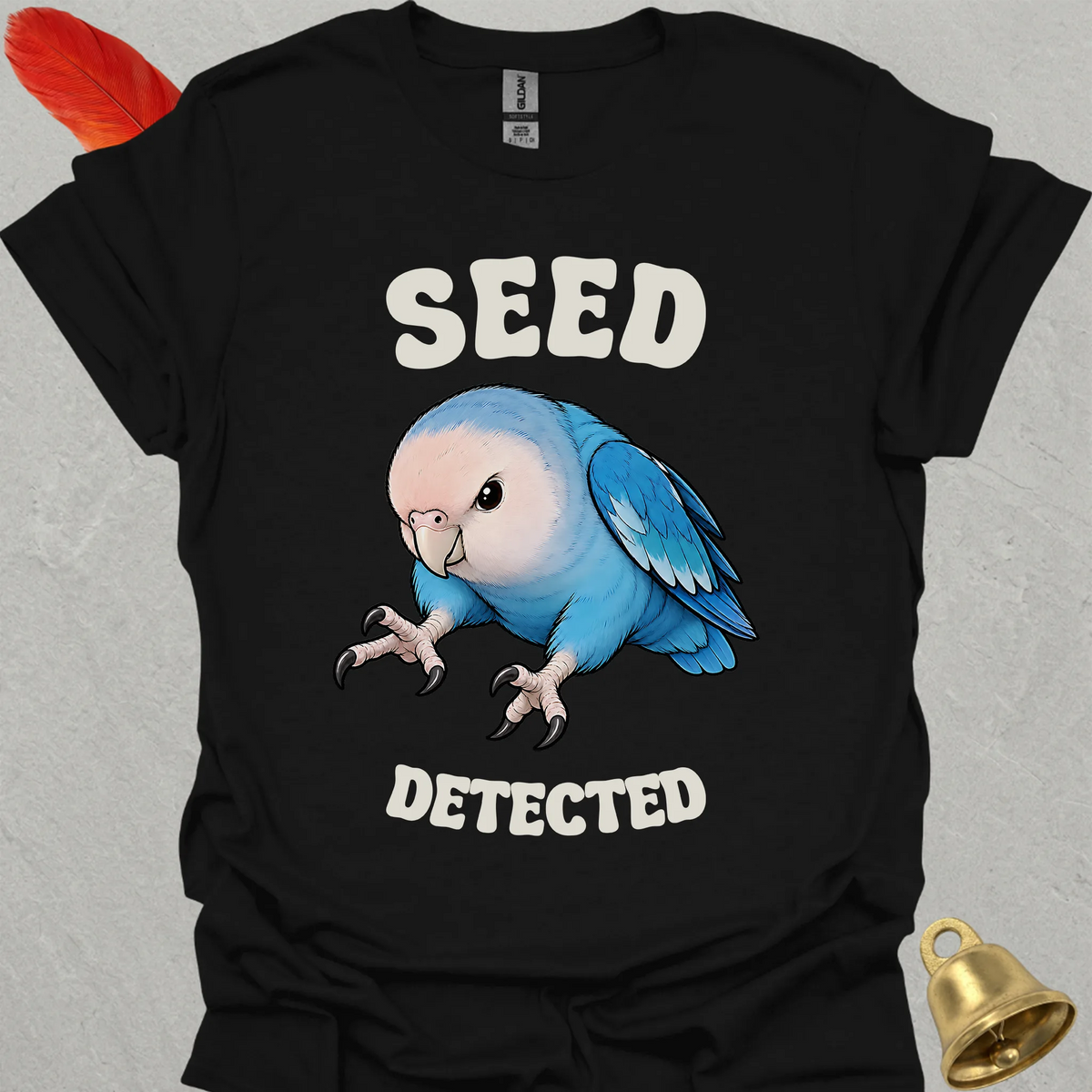 Dutch Blue Lovebird Seed Detected T-Shirt