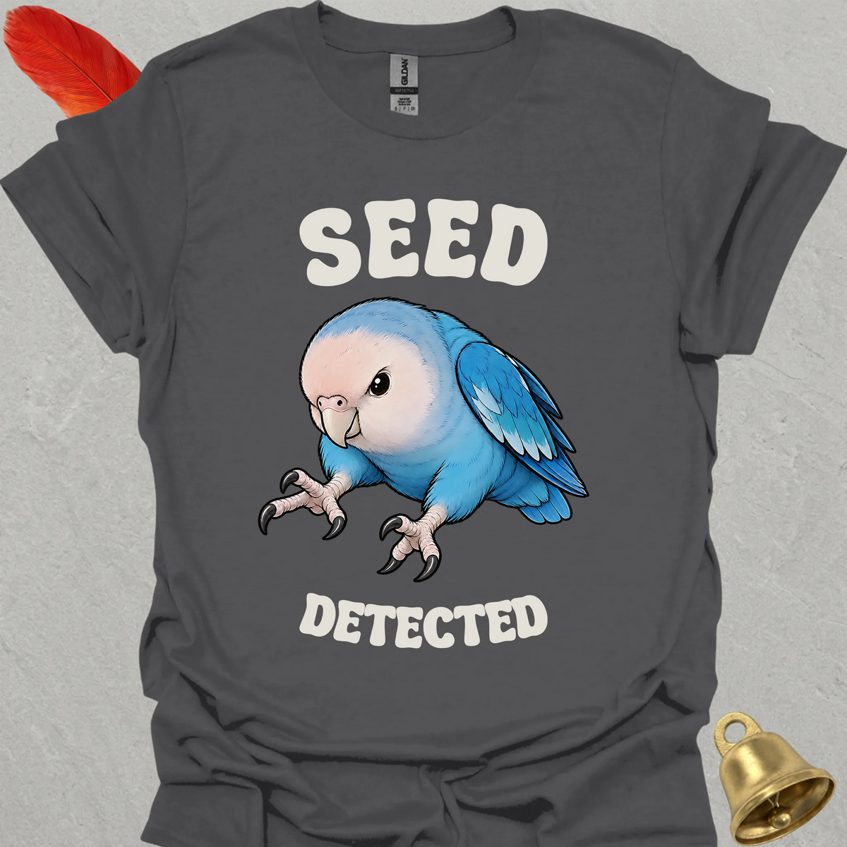 Dutch Blue Lovebird Seed Detected T-Shirt
