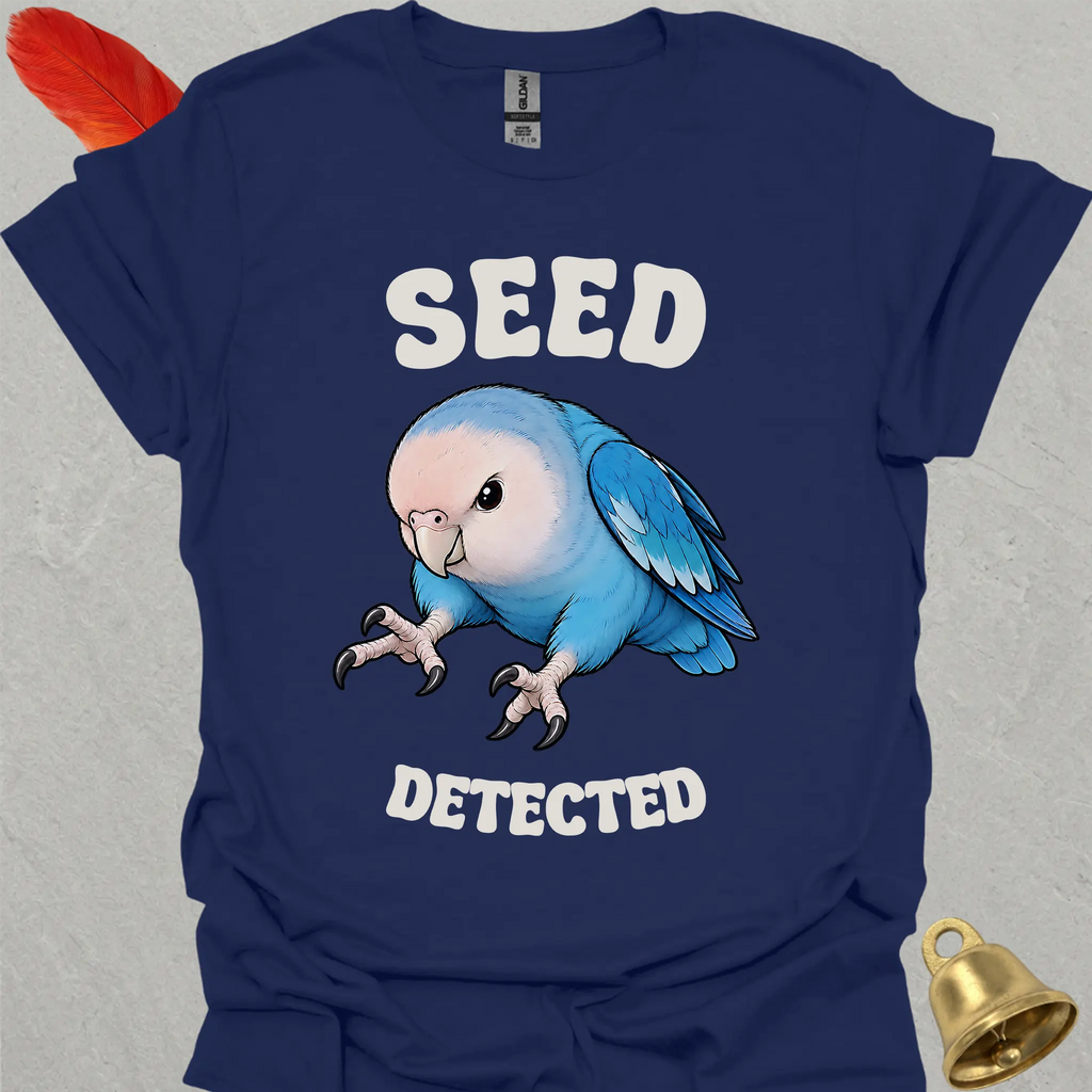 Dutch Blue Lovebird Seed Detected T-Shirt