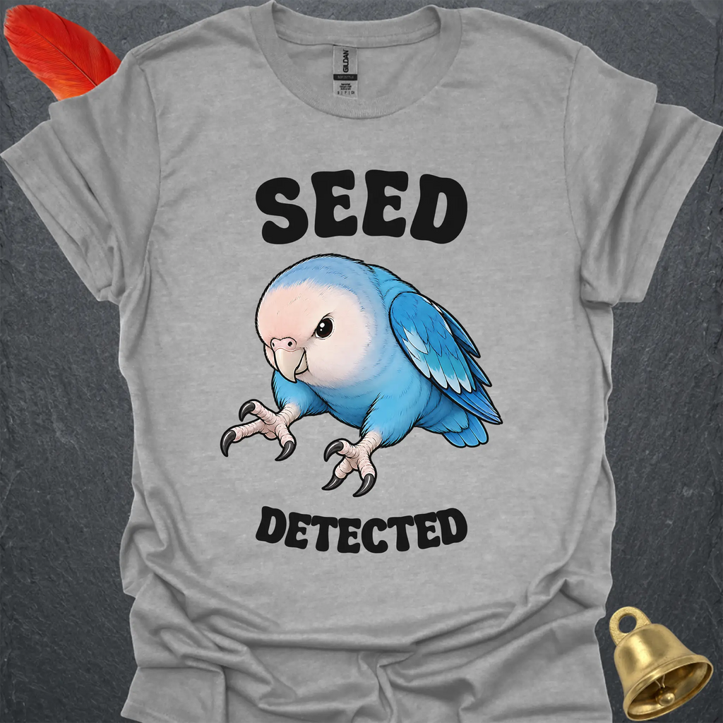 Dutch Blue Lovebird Seed Detected T-Shirt