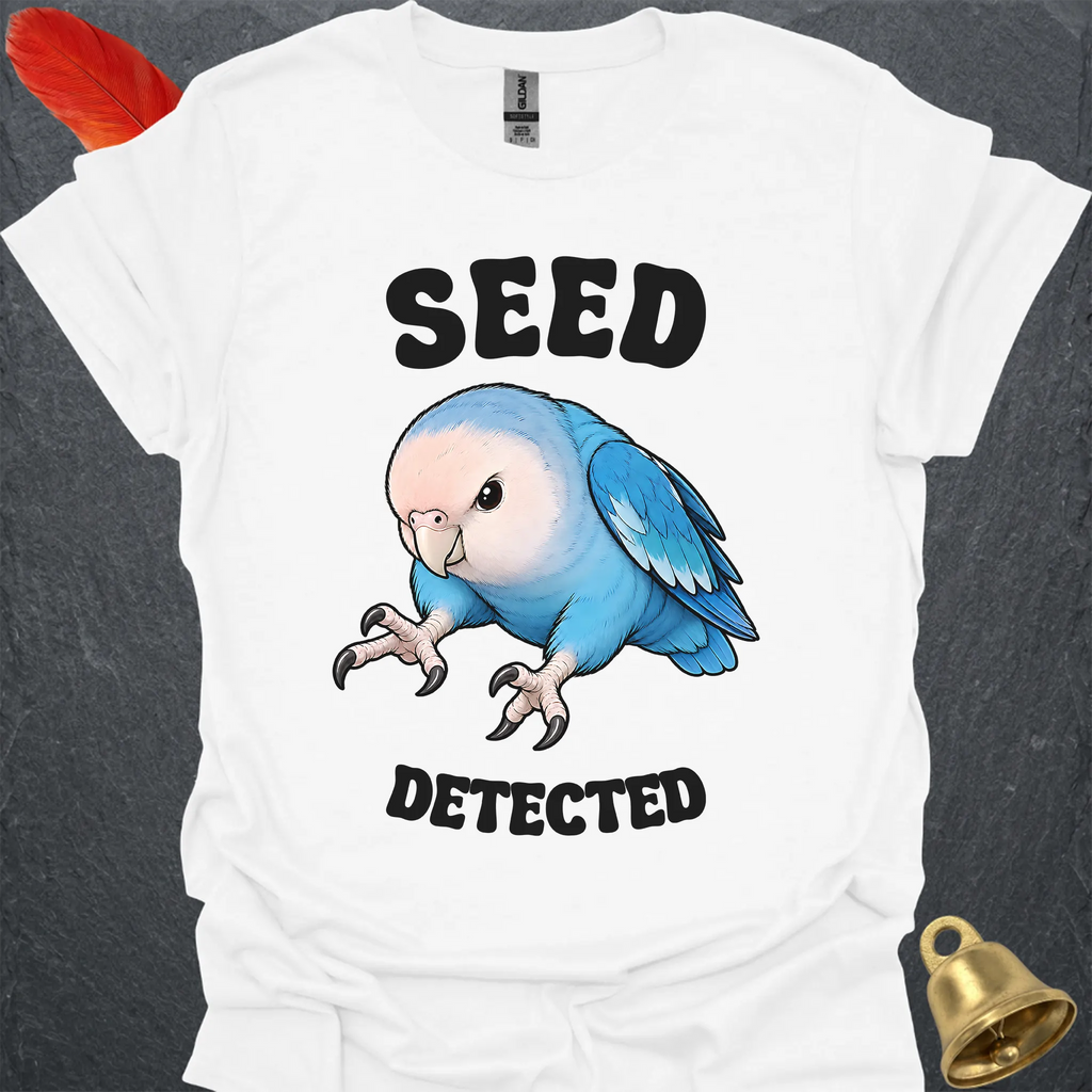 Dutch Blue Lovebird Seed Detected T-Shirt