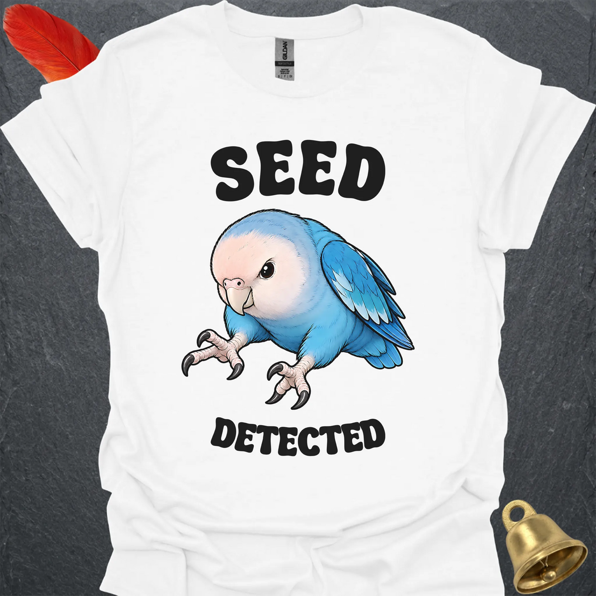 Dutch Blue Lovebird Seed Detected T-Shirt
