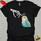 Dutch Blue Lovebird Skeleton Boop T-Shirt