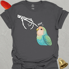 Dutch Blue Lovebird Skeleton Boop T-Shirt