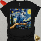 Dutch Blue Lovebird Starry Night T-Shirt