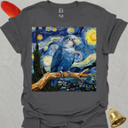 Dutch Blue Lovebird Starry Night T-Shirt