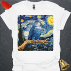Dutch Blue Lovebird Starry Night T-Shirt