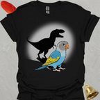 Dutch Blue Lovebird T-Rex T-Shirt