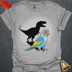 Dutch Blue Lovebird T-Rex T-Shirt