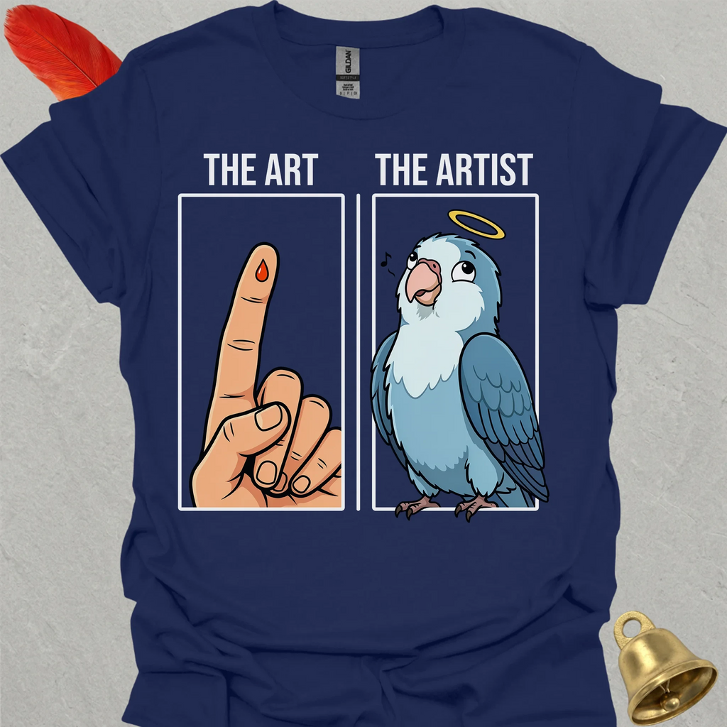 Dutch Blue Lovebird The Artist T-Shirt