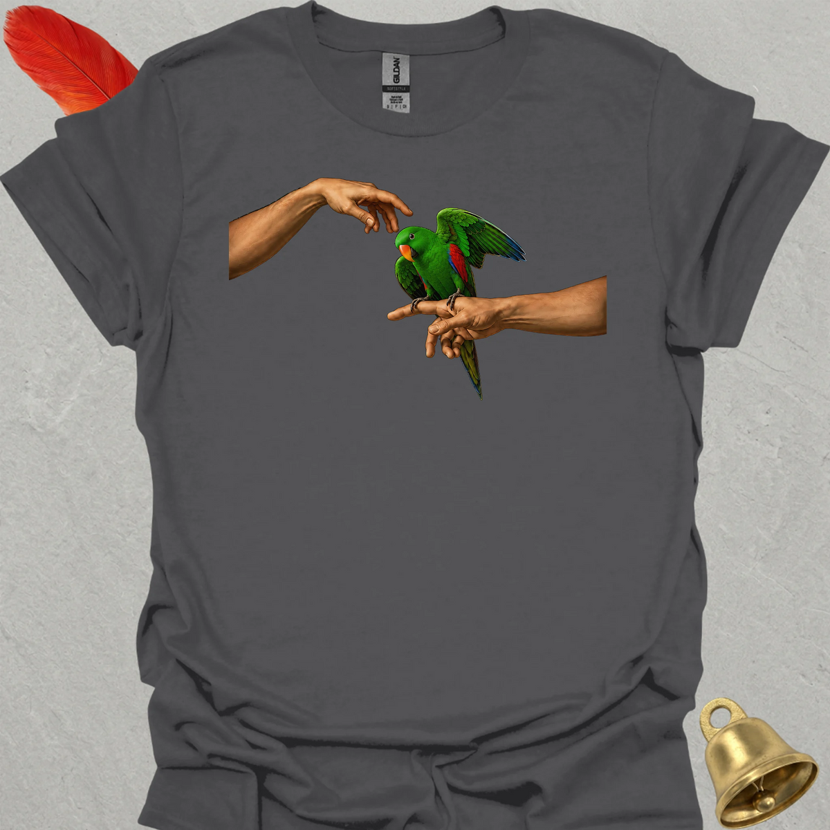 Female Eclectus Parrot Adam T-Shirt