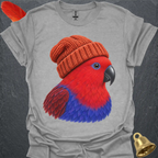 Female Eclectus Parrot Beanie T-Shirt