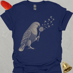 Female Eclectus Parrot Blowing Wishes T-Shirt